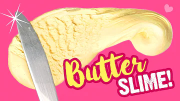 How do you make butter slime without clay or cornstarch?