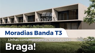 Moradias em Banda T3 em Braga
