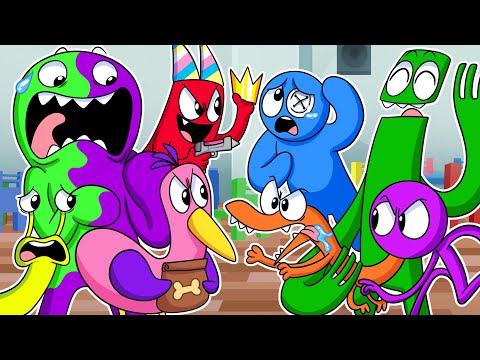 GARTEN of BANBAN Vs. RAINBOW FRIENDS ANIMATION!