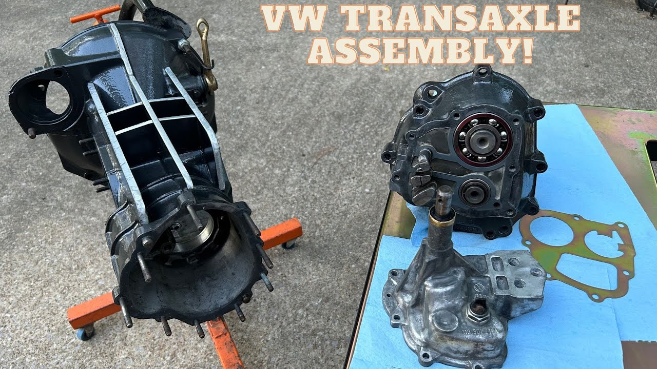 VW Transaxle Assembly Gear Carrier Install for Live Axle YouTube