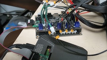 LinuxCNC w/Remora doing TP arc blend buffer test - enabled 50 segment buffer.