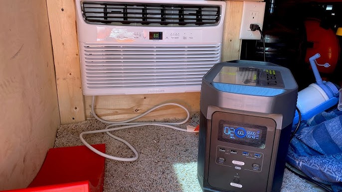 Running your Air Conditioner with an EcoFlow DELTA Pro and Additional  EcoFlow DELTA Batteries 