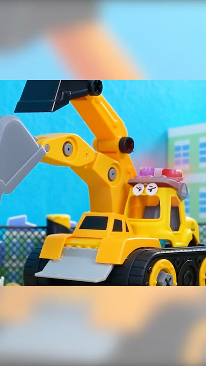 Excavator Monster Muncul di Lokasi Konstruksi! | Kigle TV Indonesia #shorts