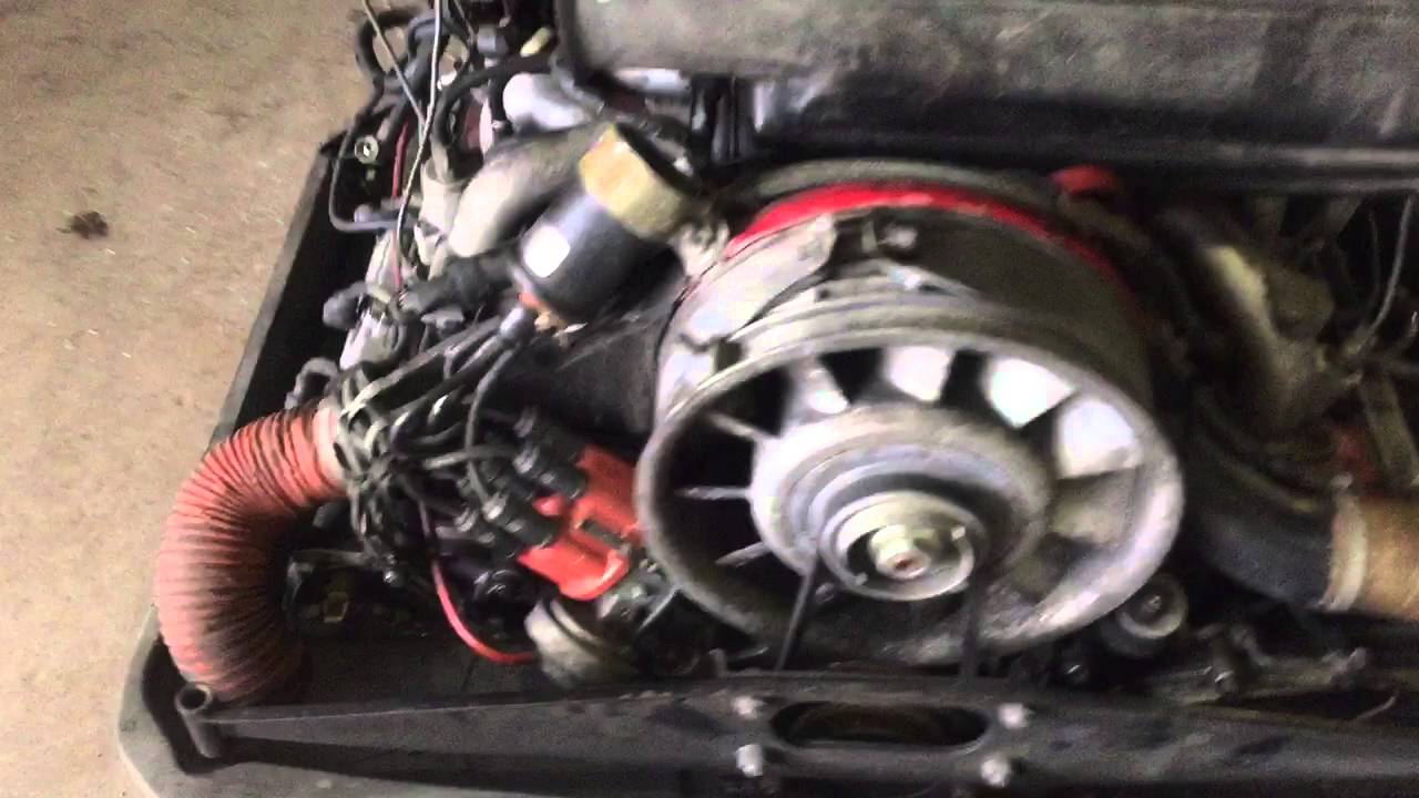 Porsche 911 sc 3.0 engine trans drivetrain YouTube