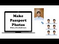 Create passport photos with a free software (GIMP)