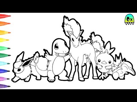 Pokemon Coloring Pages Fire 10