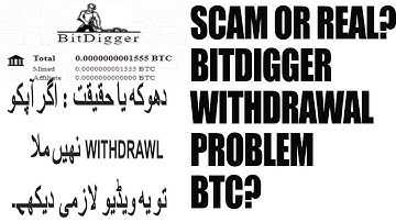 BitDigger Withdrawal Proof-Scam-Fraud-Real - BitCoin Earning Software Chrome Extension