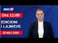 25 Maj 2026 Edicioni I Lajmeve Në News24 Në Studio Nisida Tufa Ora 11 00 
