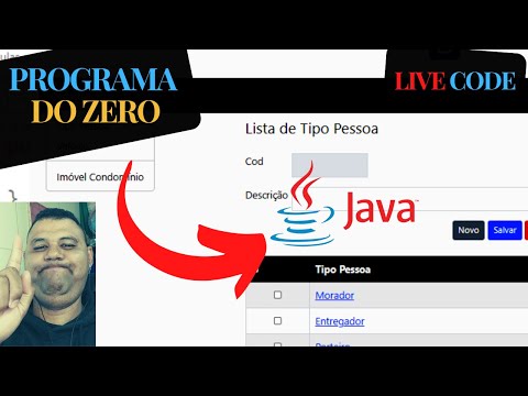 Programando SISTEMA do ZERO com Java | JSP | HTML | CSS | JQuery | Mysql -  AO VIVO - LIVE CODING