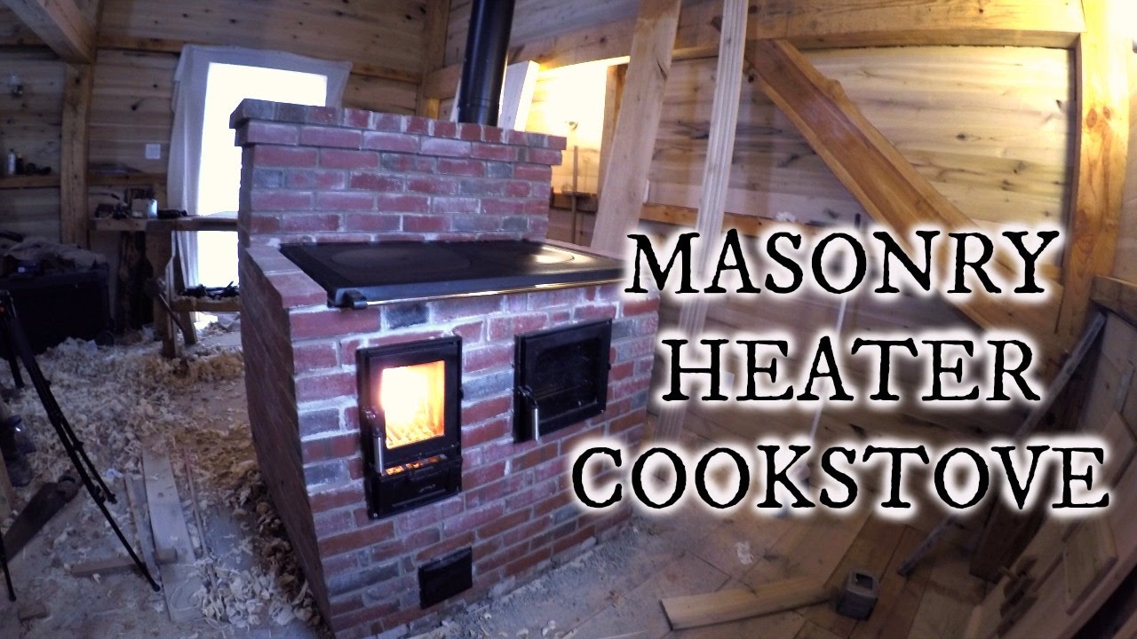 Our timber frame cabin part XVIII: MASONRY HEATER 