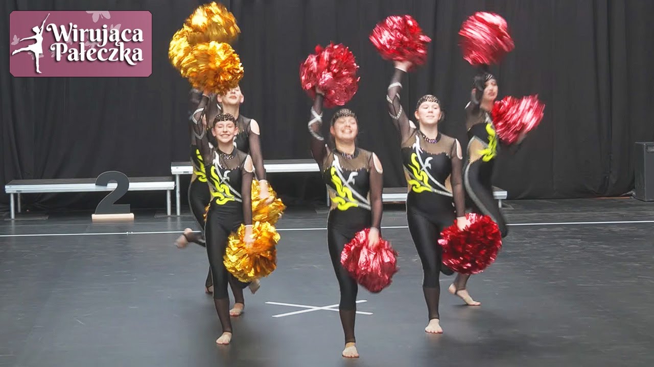 Pati Dance CKiE Kwilcz – Минигрупповое Пом-Пом для Юниорок | Вращающаяся Палочка 2025