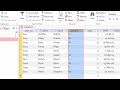 Query operators in MS Access