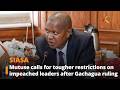 Mutuse calls for tougher restrictions on impeached leaders after Gachagua ruling