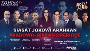 LIVE - Siasat Jokowi Arahkan Prabowo-Gibran 2 Periode | BOLA LIAR