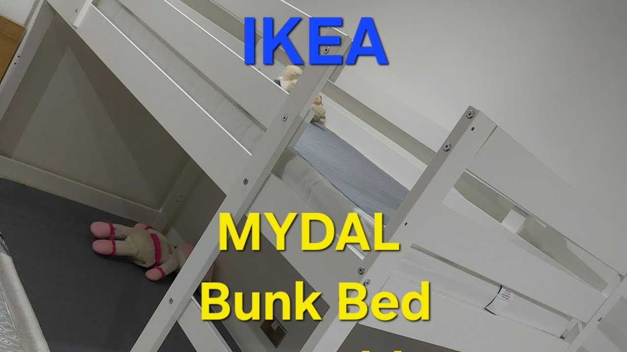 IKEA MYDAL Bunk Bed Assembly YouTube
