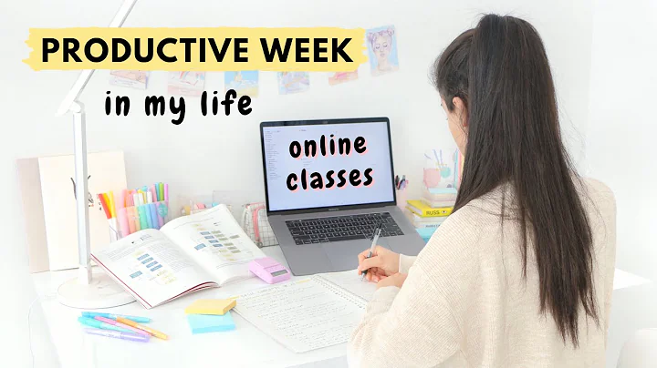A Week in my Life as an Online Student  productivi...