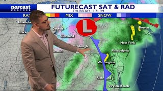 Thursday Morning Forecast January 12th, 2023