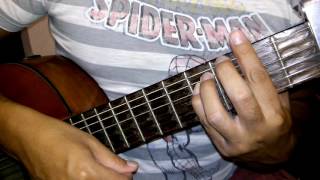 Yandel - Nunca me olvides. Como tocar en guitarra. acordes. How to play. Wisin. Maluma.