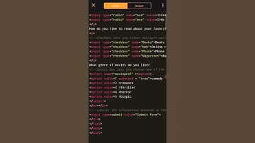 How to create a survey form