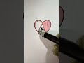 #heart drawing #youtubeshorts #art #easylearning #shortvideo #drawingtutorials #drawingideas