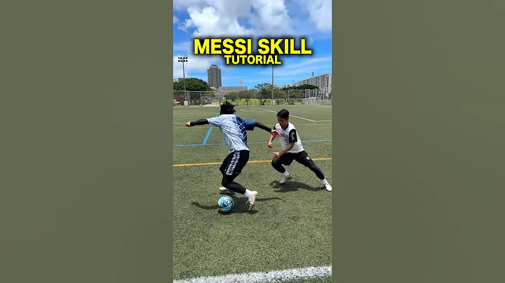 Learn Messi Turn Skill ! ♑️🇦🇷#shorts #football