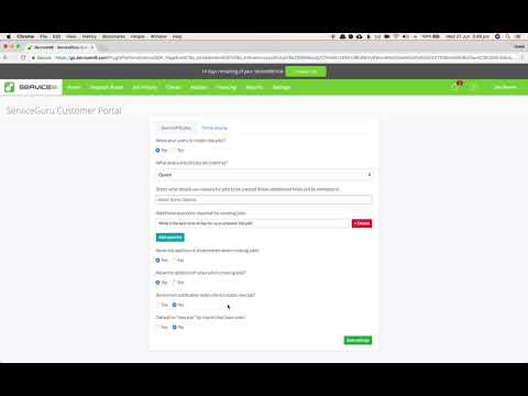 Service Guru - Using the Customer Portal