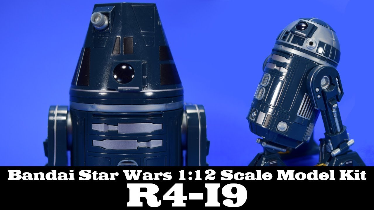 Star Wars R4I9 1/12 scale plastic model 