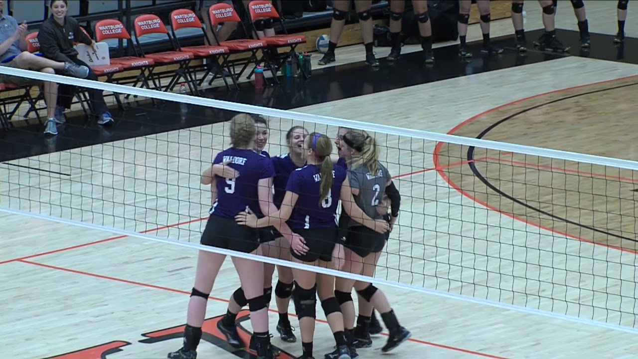 Wartburg Volleyball vs. Waldorf (Sept. 16, 2017) YouTube