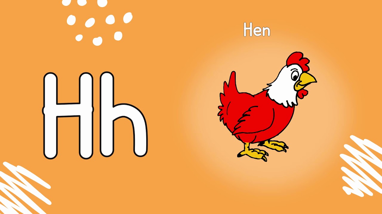 Learn Hh With Five Words Words With H English Vocabulary Words That