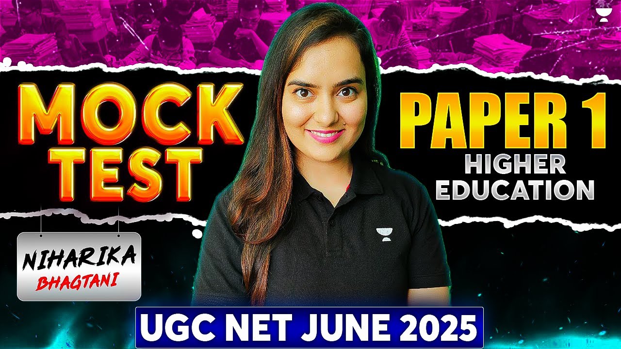UGC NET Paper 1 June 2025 | Mock Test of Higher Education | Latest ...