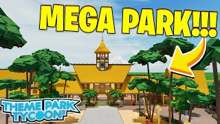 Palm Island MEGA PARK!!! Theme Park Tycoon 2