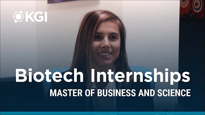 Biotech Internships: Alia Manetta of KGI's Master of Business and Science