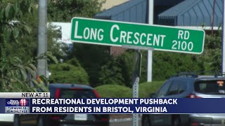 Bristol, Virginia residents speak out against a proposed property zone change.