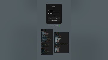 Source code link in bio  In this tutorial you will learn how to create login bar  #3dmodeling