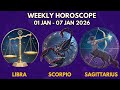 Big Changes Ahead! 😱 Tula Scorpio Dhanu Weekly Horoscope | 1–7 Jan 2026 Astrology | sshubh vichaar