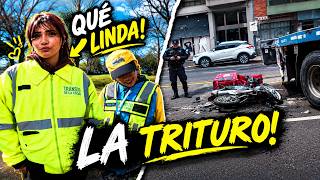 A TRUCK CRUSHED A MOTORCYCLE AND THIS IS HOW IT TURNED OUT😱/ SHE PULLED ME OVER😍 Daily Observatio...