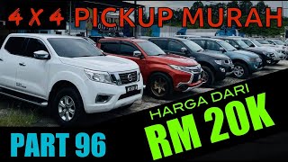 BARANG LASAK DENGAN HARGA MURAH | PICKUP MURAH | 4X4 | TRITON RANGER NAVARA