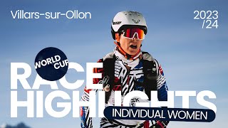 Villars-sur-Ollon / World Cup | Individual Women Race Highlights 2024 | ISMF