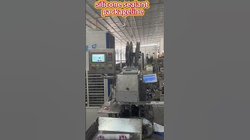silicine sealant production and package line video #siliconesealant #importexportchina#glasssealant