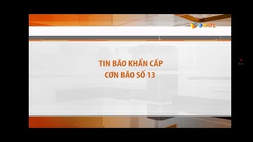 DNRT1 / DNRT2 | Tin Bão Khẩn Cấp Bão Số 13 - Kalmaegi | 11h08 06.11.2025 #dnrt 