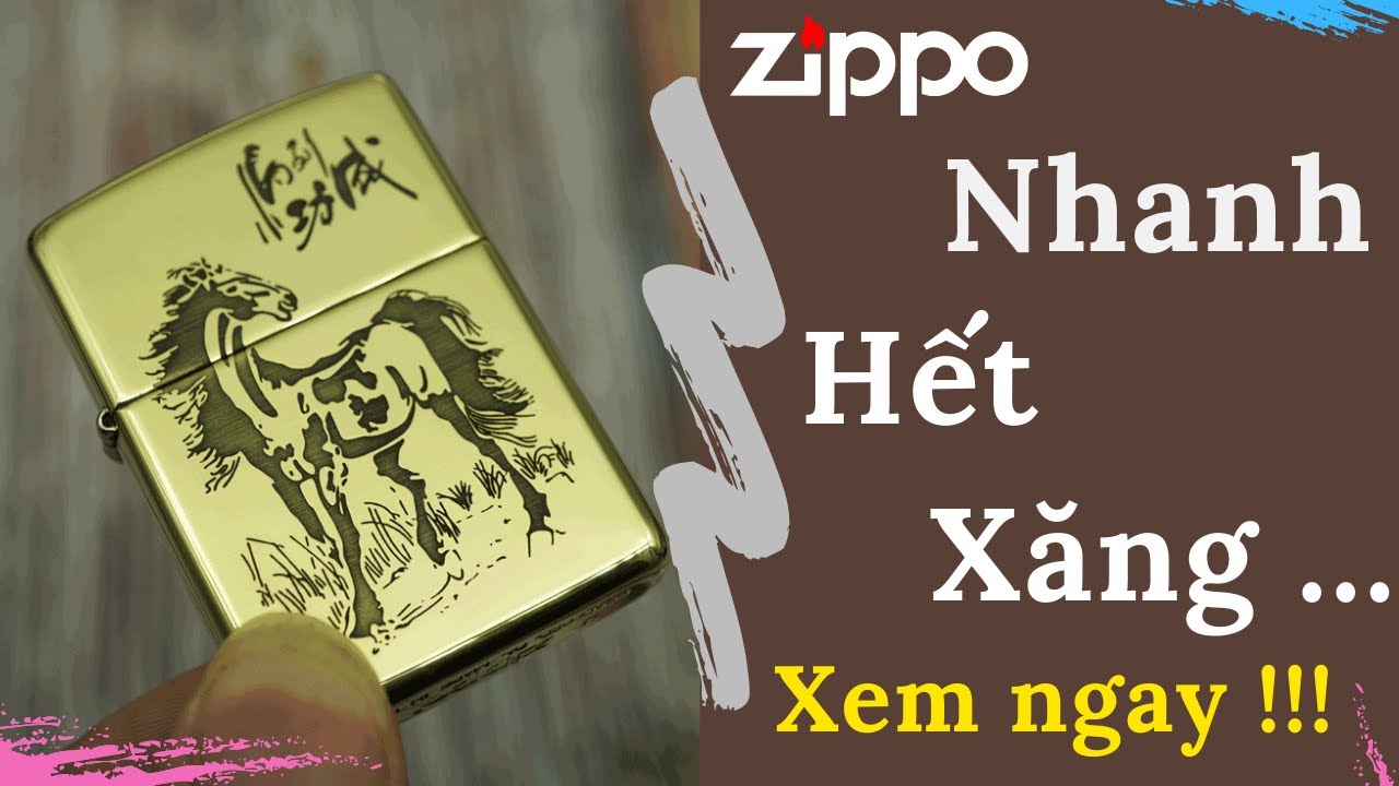Zippo bị nhanh hết xăng | Nguyên nhân và cách khắc phục để cầm xăng lâu hơn | Zippo xịn !