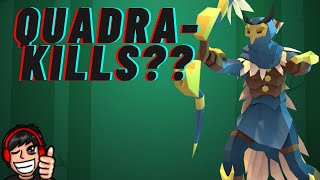 Quadrakill(s)??? Raid Land Falcon Hunter Gameplay | Raid.Land Gameplay and Highlights | Free to Play screenshot 5