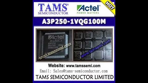 A3P250-1VQG100M - ACTEL - ProASIC3 Flash Family FPGAs with Optional Soft ARM Support