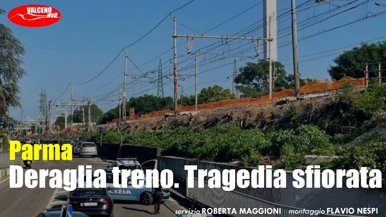 Parma   Deraglia treno  Tragedia sfiorata