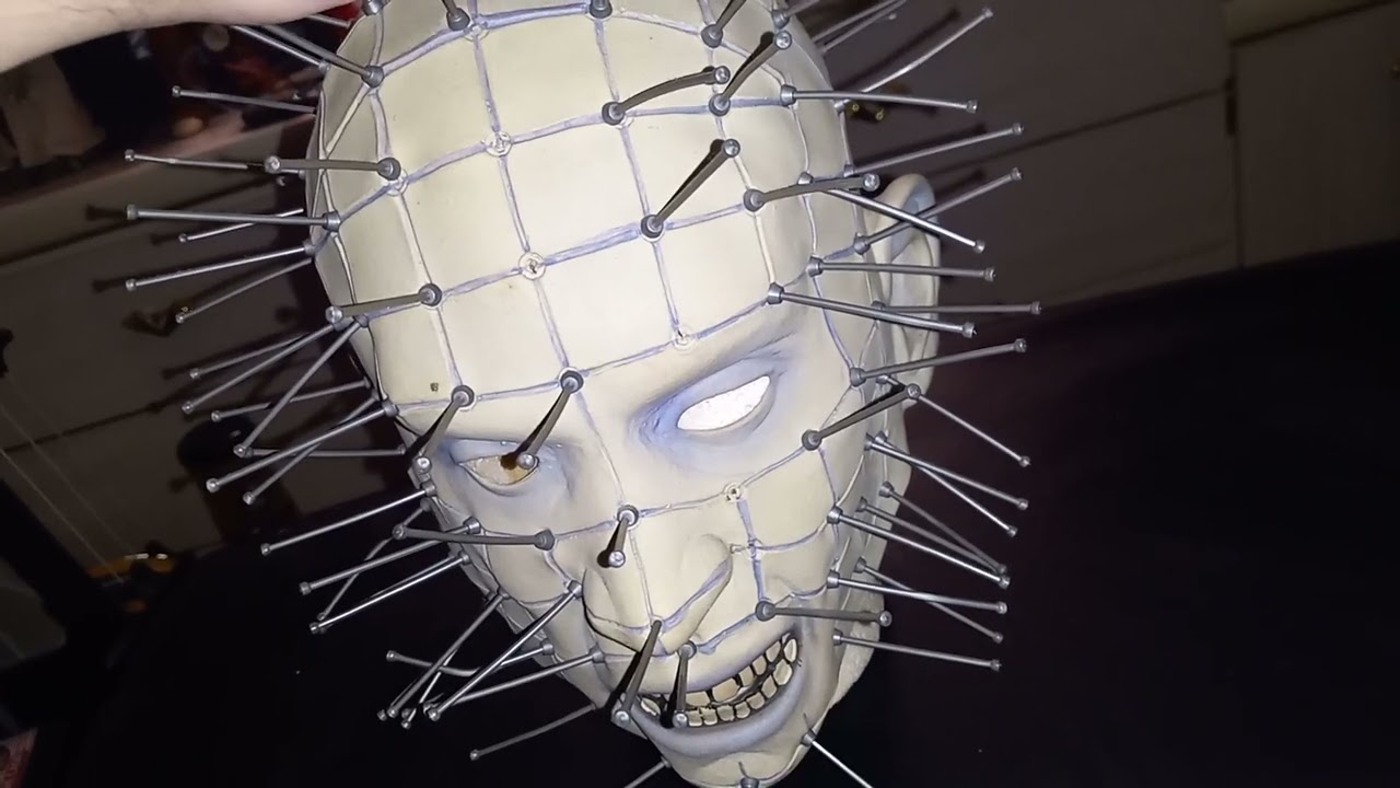 my pinhead mask halloween costume