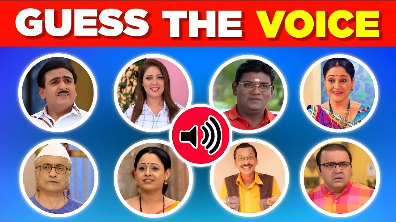 Guess The TMKOC Characters By Voice ? 🔥