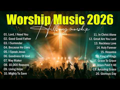 Top Christian Songs - Lord I Need You, Praise And Worship Songs Collection, Worship Music 2026