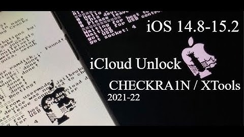 Unlock iCloud any iPhone {CheckRa1n / Xtools} any iOS 15-15.1-2 and old 14.8|Easy and Work Unlocking