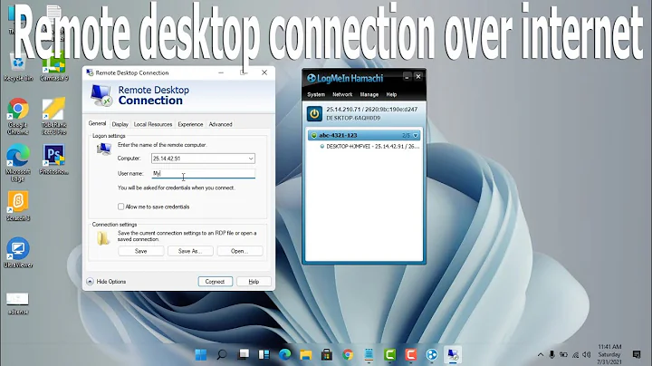 Remote desktop connection windows 11 over internet without port forwarding