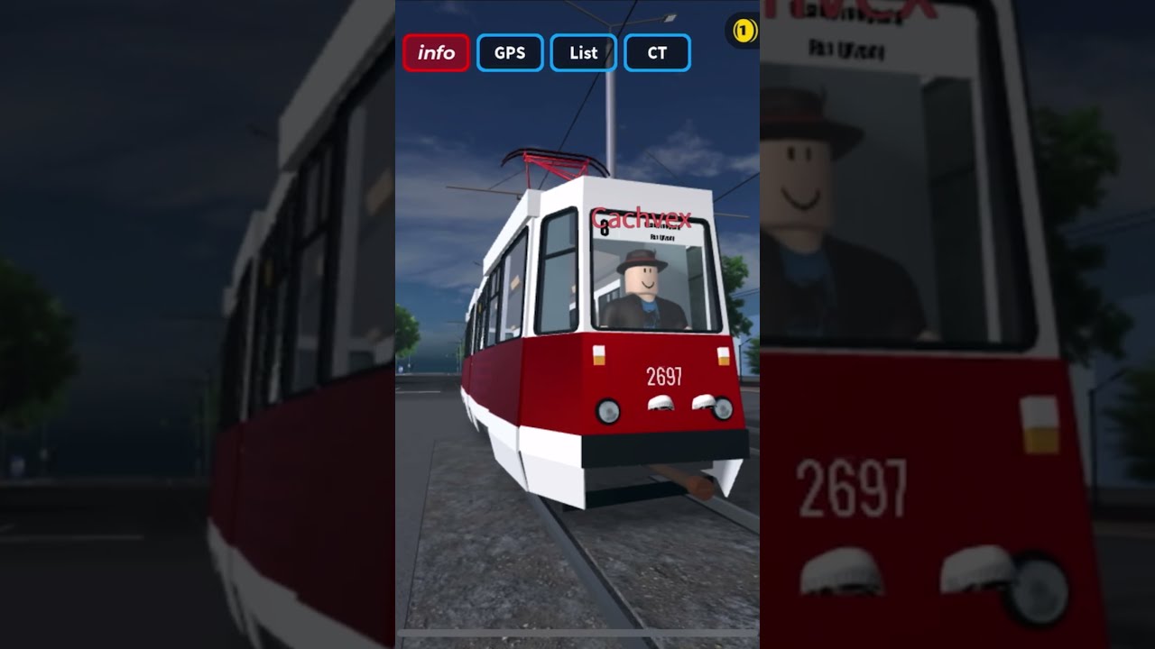 Tramvaiul KTM 5 2697 Pe Linia 8